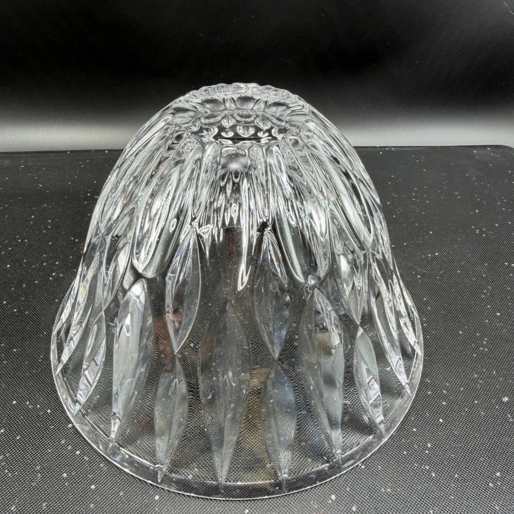 Marquis by Waterford Crystal Petal Clear 8Inch Serving Bowl Centerpiece Rainfall